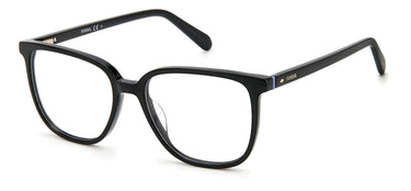 Premium Women Fossil Model Eyeglasses: Fos 7111/G - Black- SpecSMART Eye Clinic (Diagonal View)